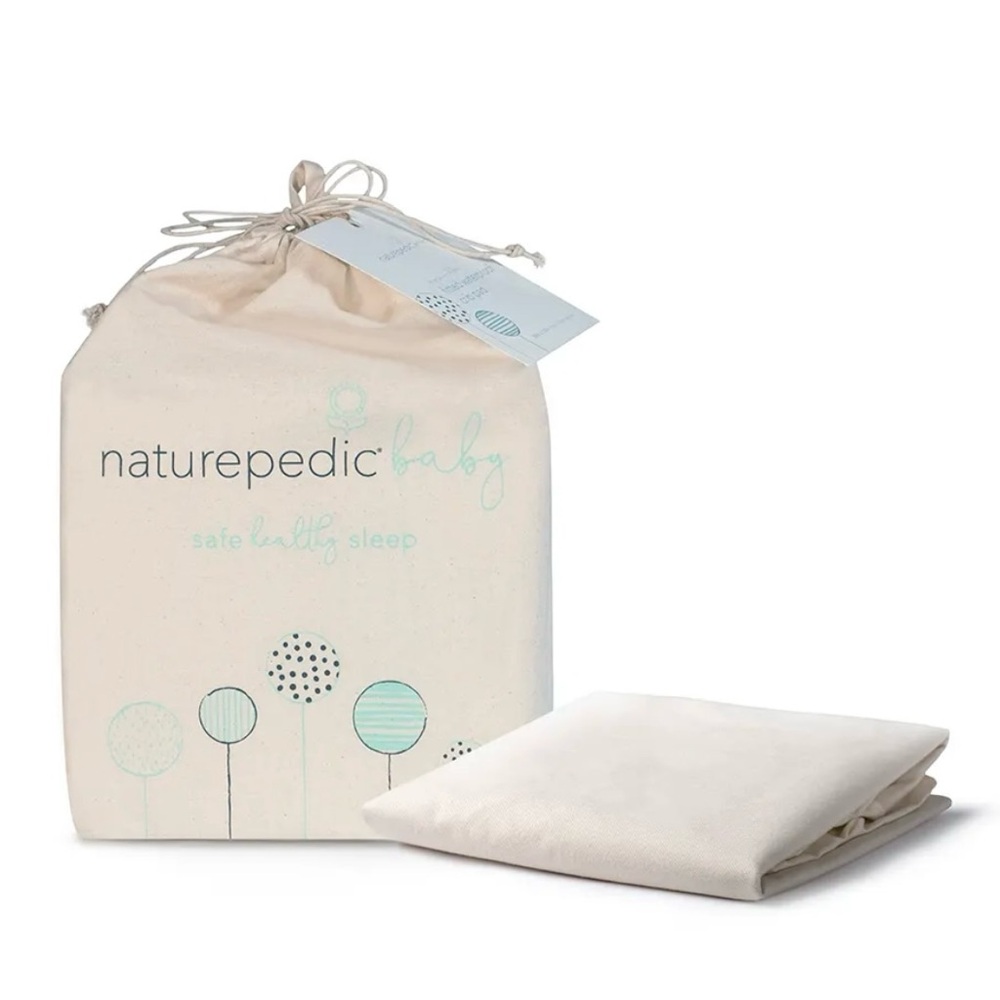 Naturepedicic Waterproof Organic Crib Mattress Protector Pad